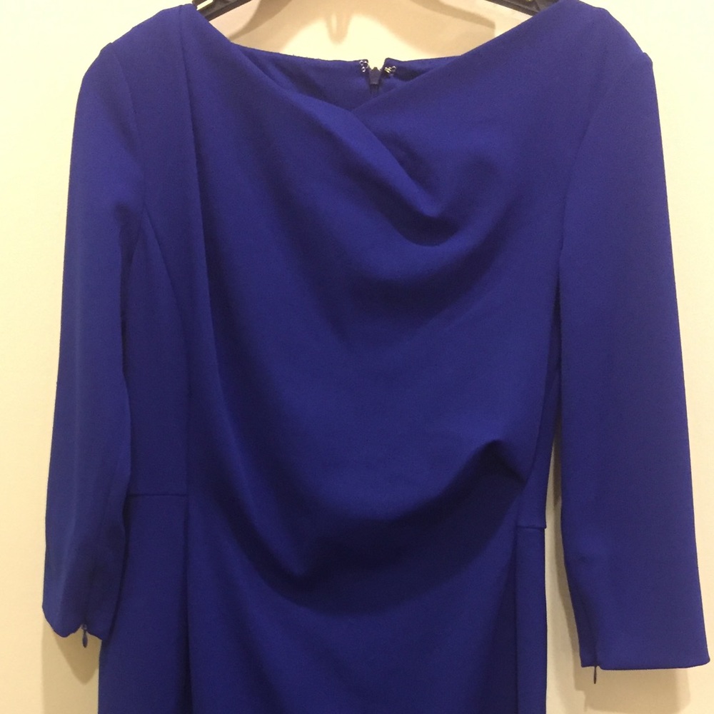 Deep purple Calvin Klein dress